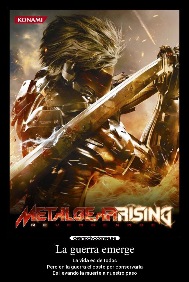 La guerra emerge - La vida es de todos
Pero en la guerra el costo por conservarla
Es llevando la muerte a nuestro paso