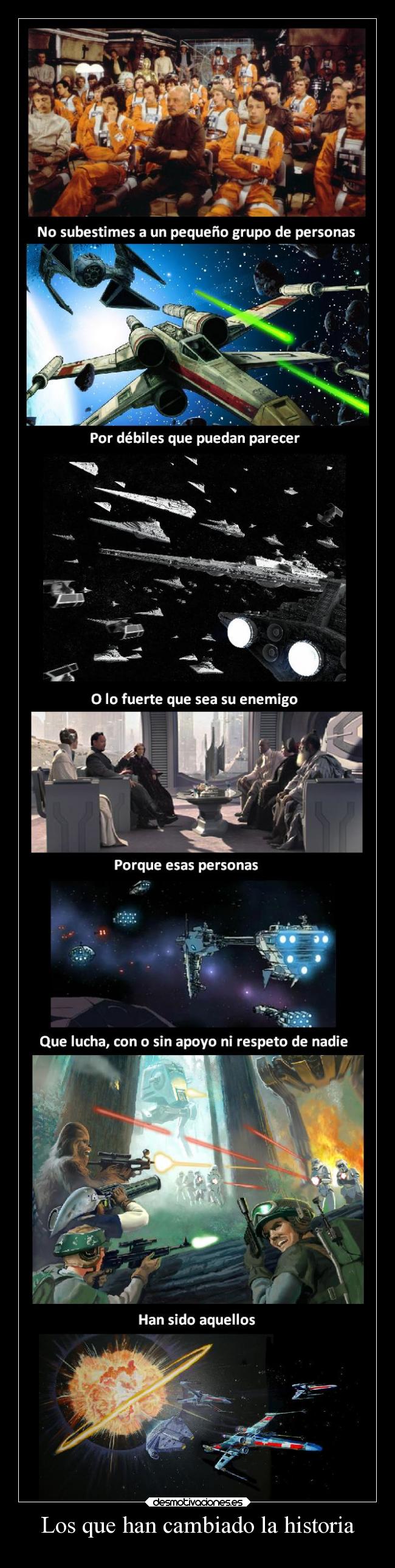 Los que han cambiado la historia -