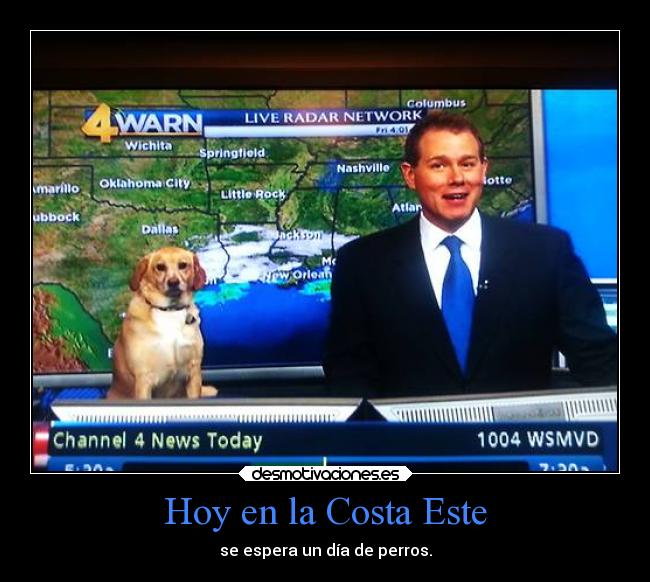 Hoy en la Costa Este -