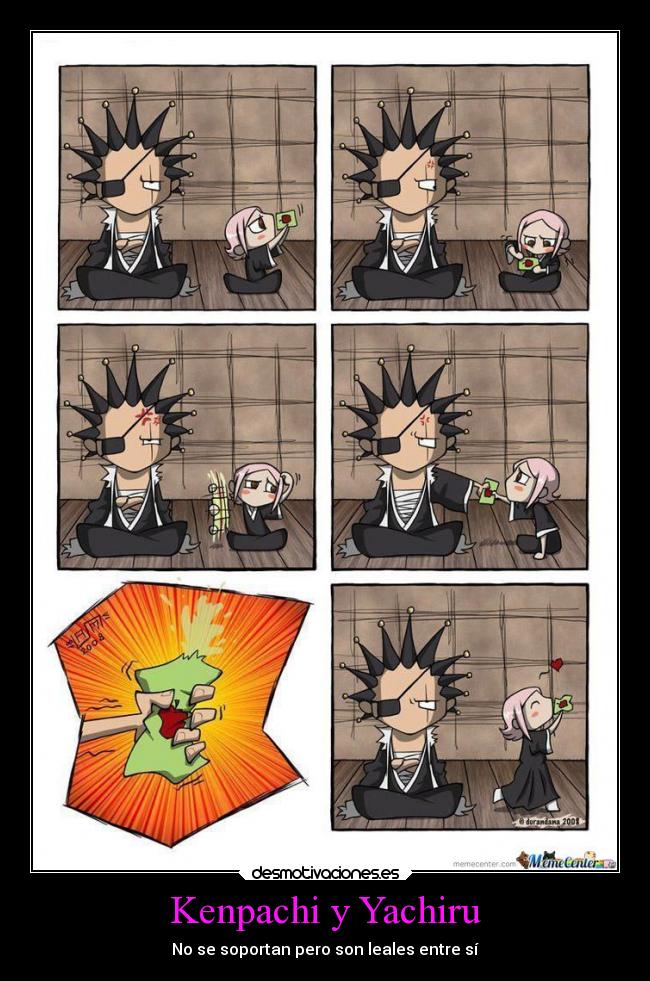 Kenpachi y Yachiru -
