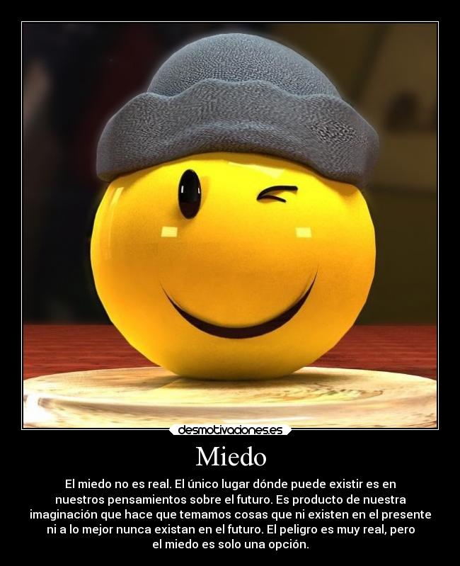 carteles miedo miedo desmotivaciones