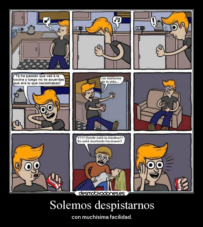 Solemos despistarnos - 