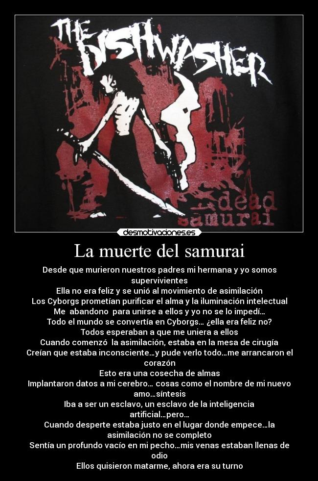 La muerte del samurai -