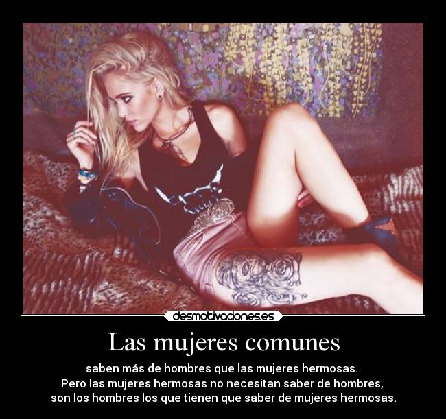 Las mujeres comunes -