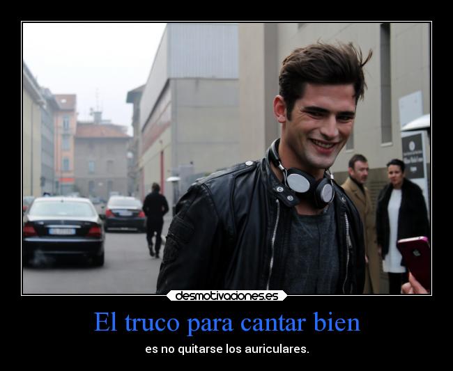 El truco para cantar bien -