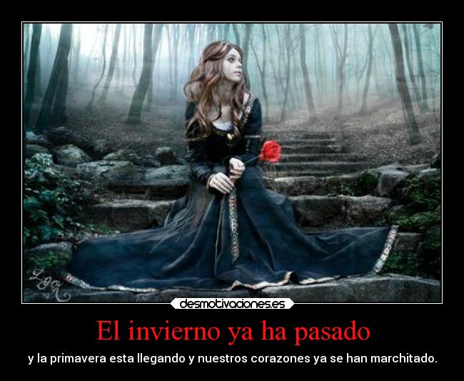 El invierno ya ha pasado -