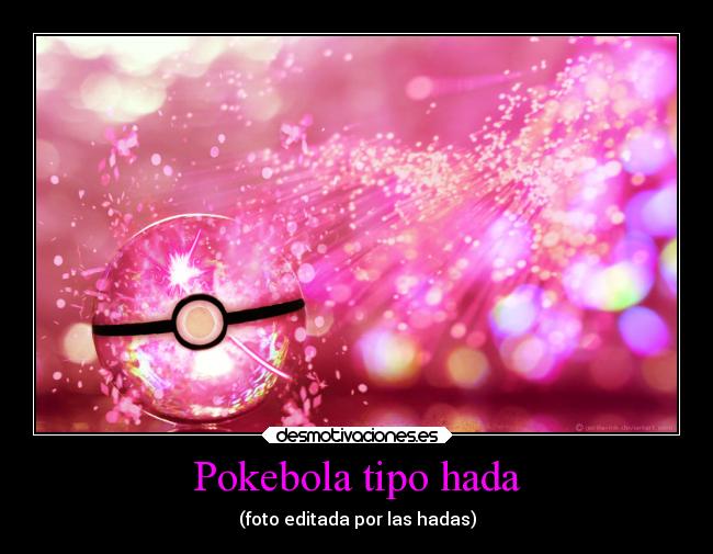 Pokebola tipo hada -