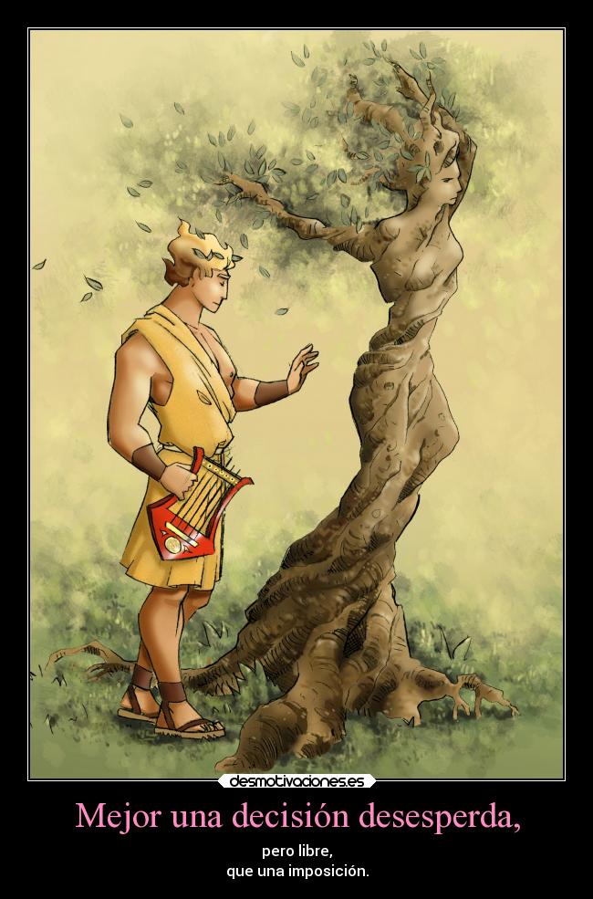carteles sociedad apolo dafne mitologia griega nadieseleelastags desmotivaciones