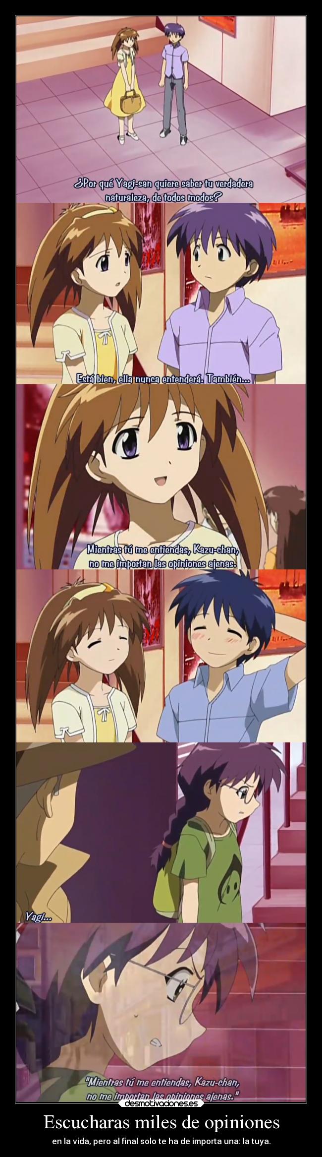 Escucharas miles de opiniones -