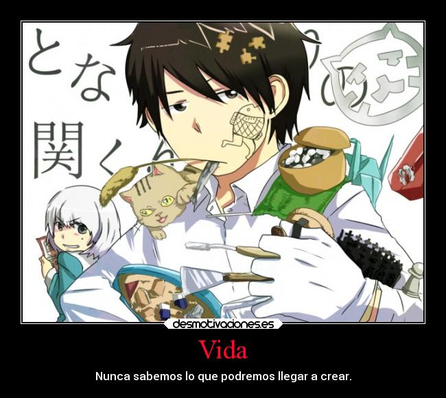 carteles vida confianza anime desmotivaciones
