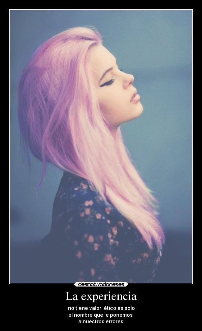 La experiencia -