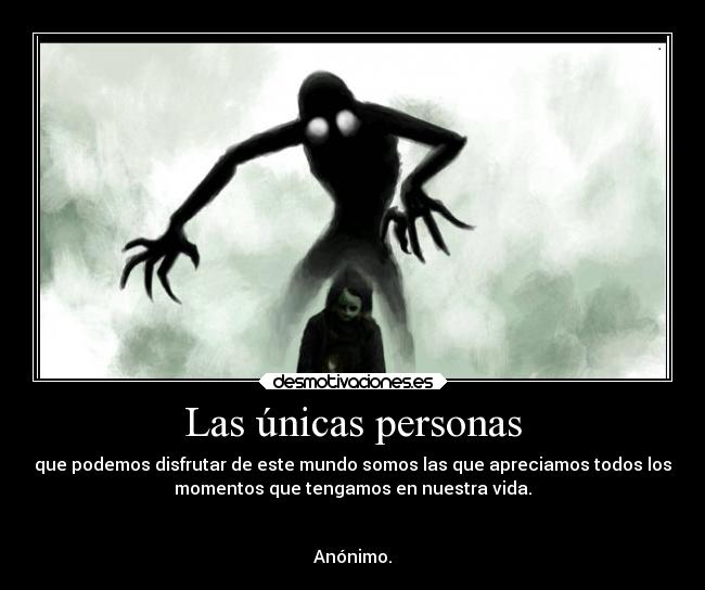 Las únicas personas -