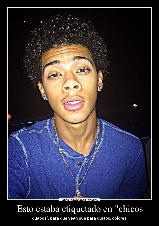 Esto estaba etiquetado en chicos -