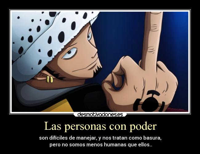 Las personas con poder -