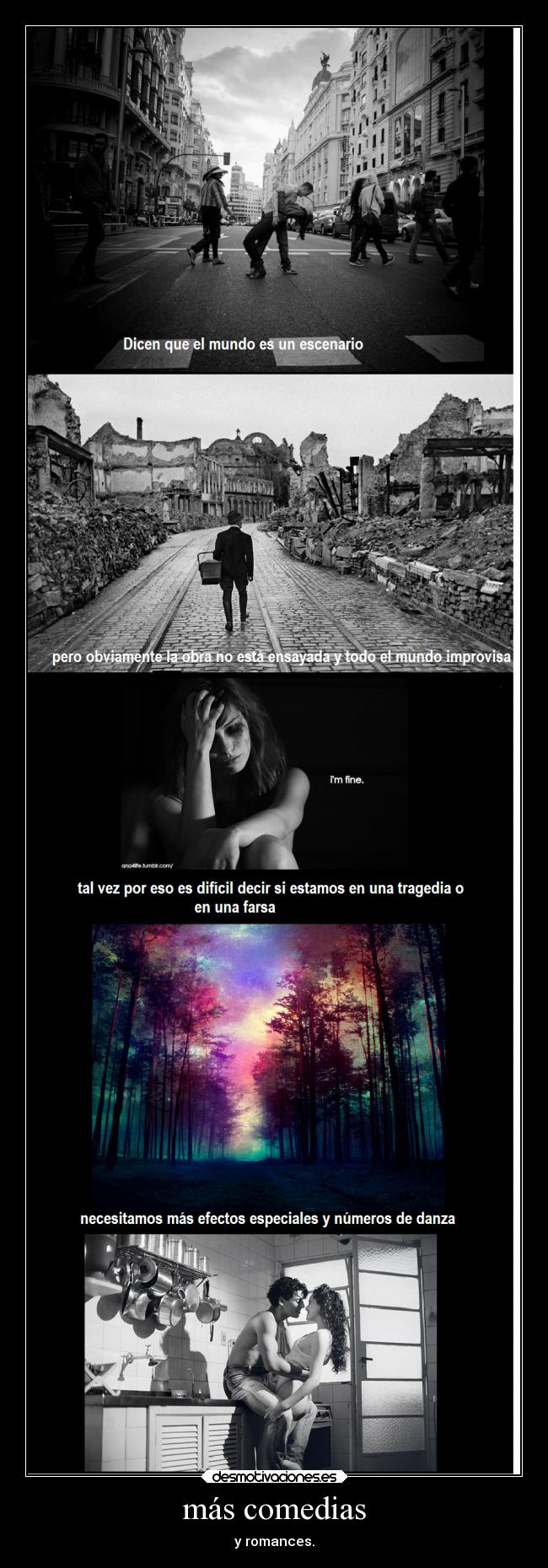 más comedias - y romances.