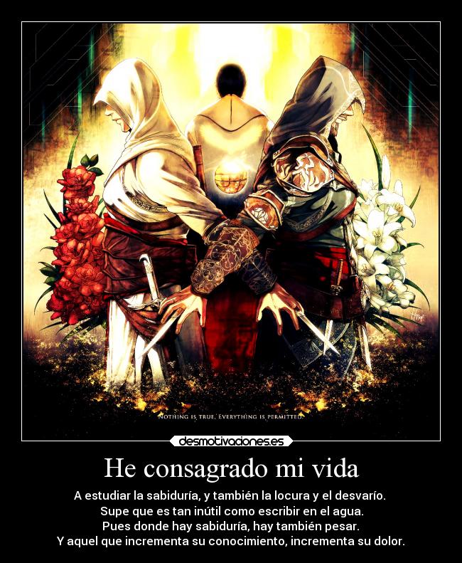 carteles vida vida videojuegos dolor desmotivaciones anime assassincreed sabiduria desmotivaciones