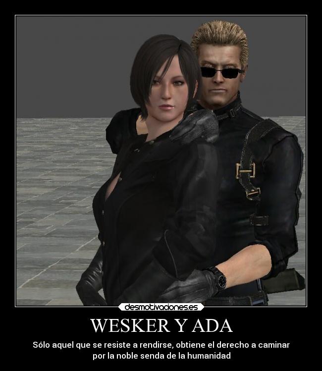 WESKER Y ADA -