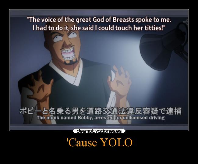 Cause YOLO - 