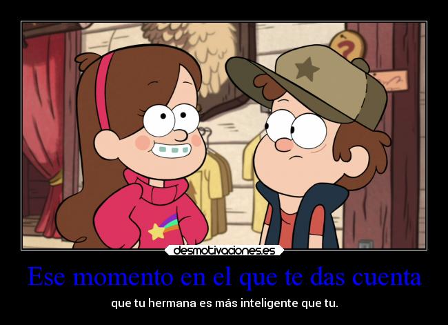 Ese momento en el que te das cuenta -