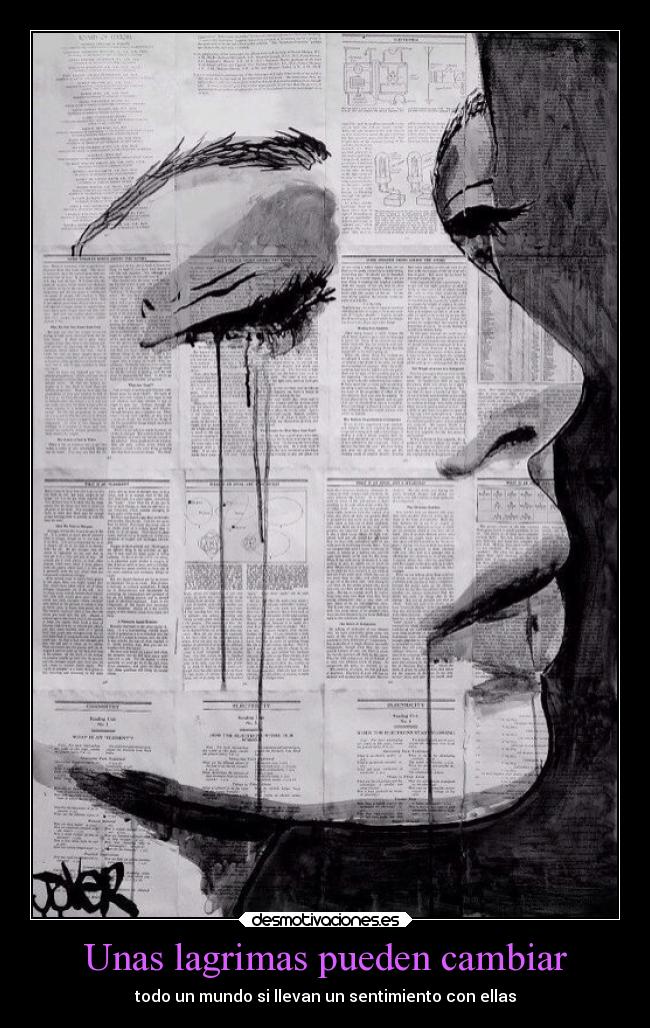 Unas lagrimas pueden cambiar -