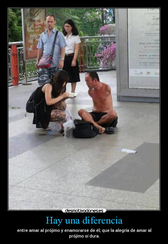 Hay una diferencia -