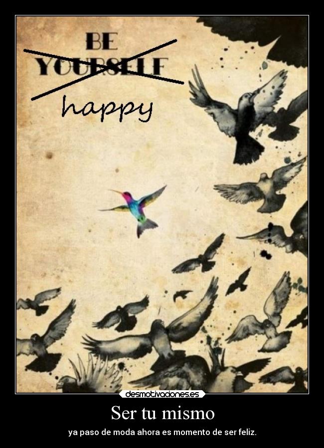 Ser tu mismo - 