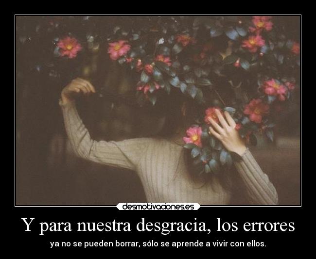 Y para nuestra desgracia, los errores - 