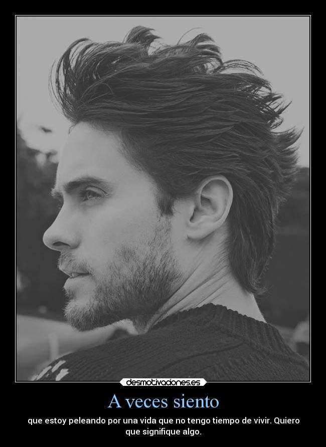 A veces siento -