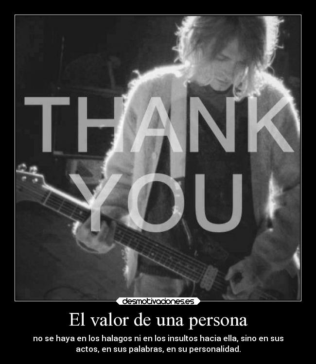 El valor de una persona - 