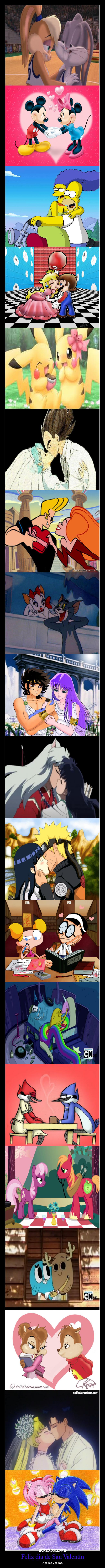 Feliz día de San Valentín -