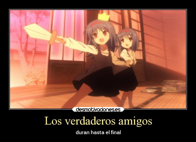 Los verdaderos amigos -