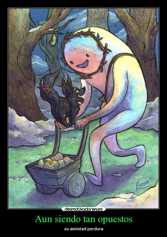 Aun siendo tan opuestos - 