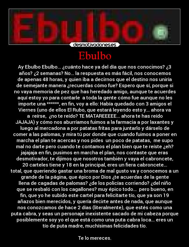 carteles amigos ebulbo crack joder desmotivaciones