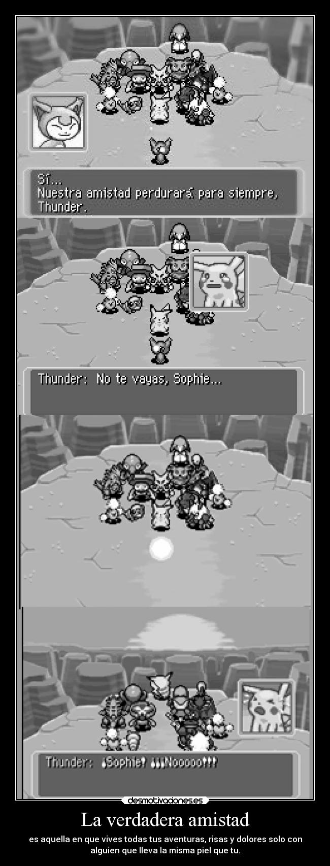 La verdadera amistad - 