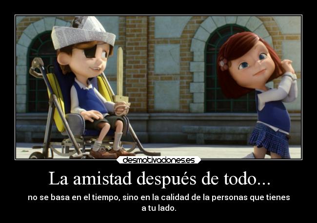carteles amistad amistad desmotivaciones