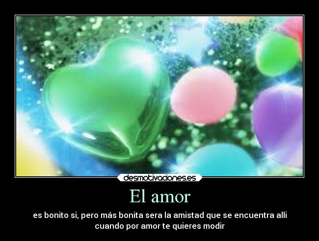 El amor -