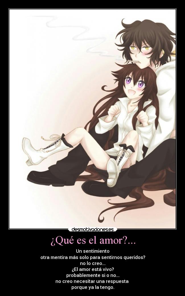 ¿Qué es el amor?... - 