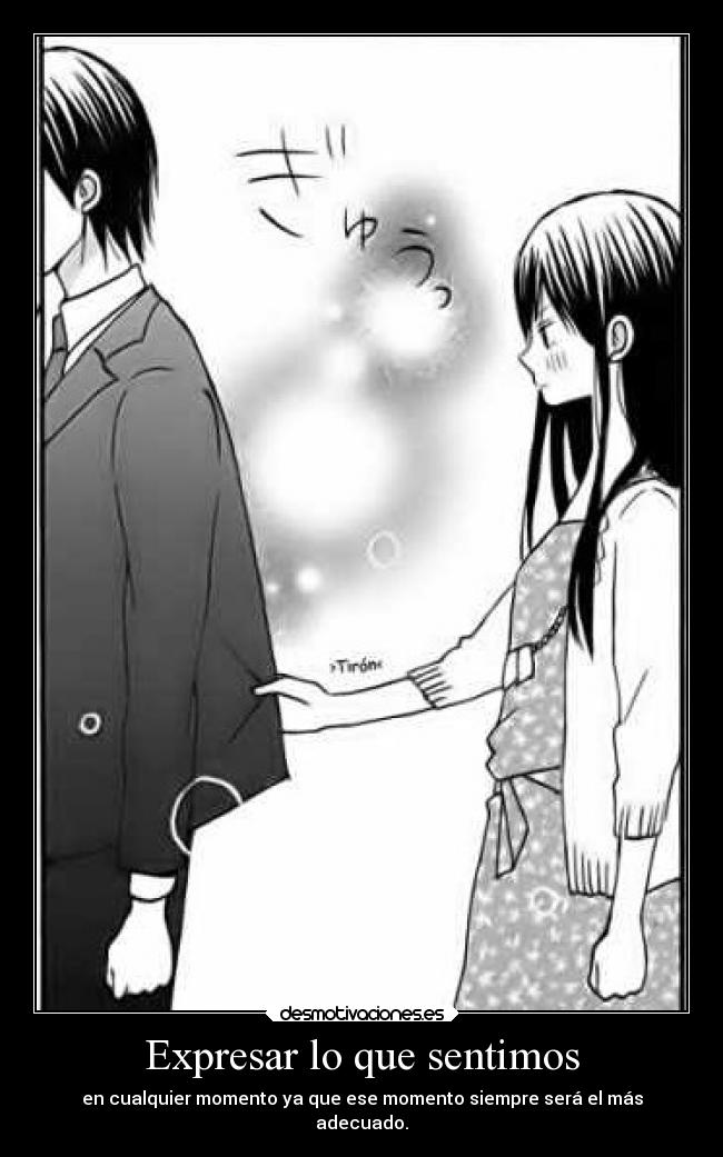 carteles amor anime manga taiyounoie declarandolo doni desmotivaciones