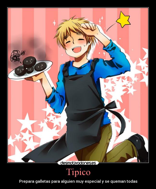 Tipico - Prepara galletas para alguien muy especial y se queman todas