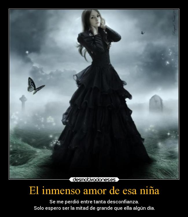 El inmenso amor de esa niña -