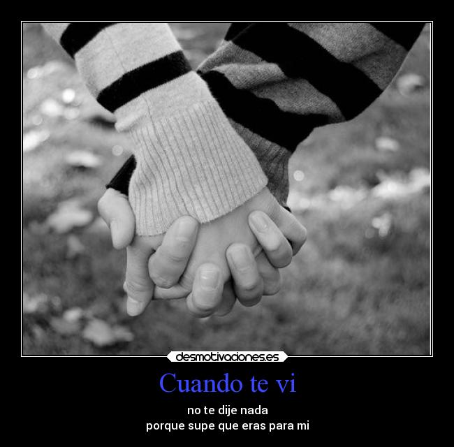Cuando te vi - 