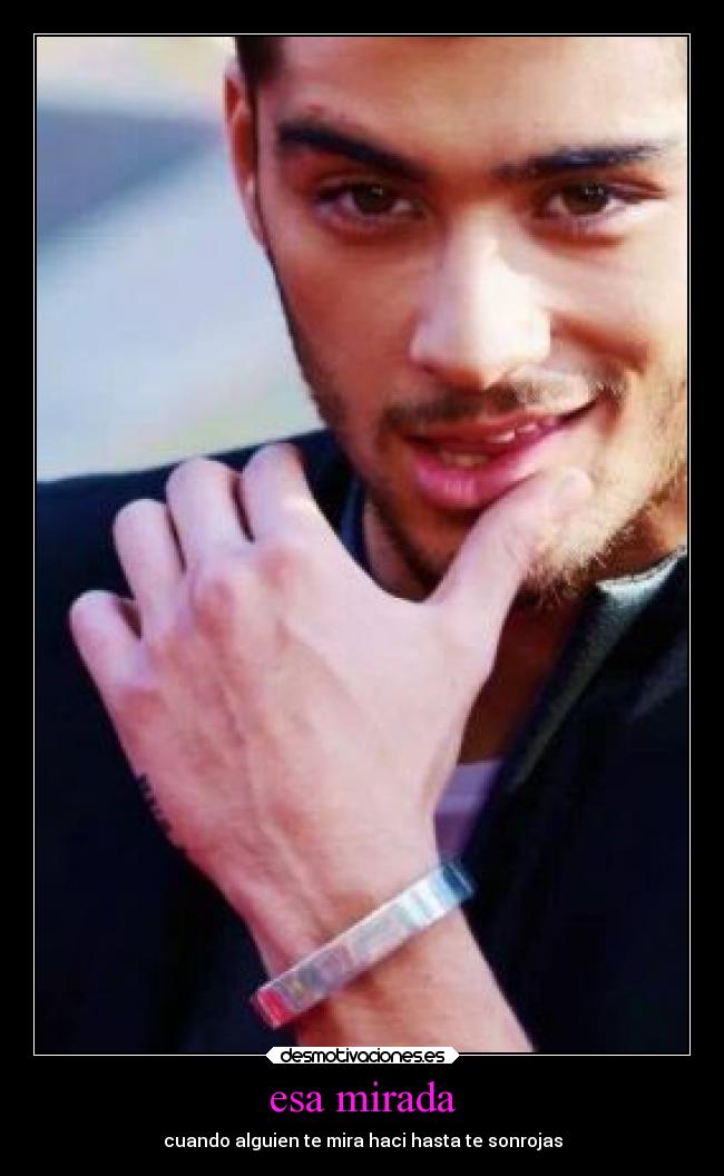 esa mirada - cuando alguien te mira haci hasta te sonrojas