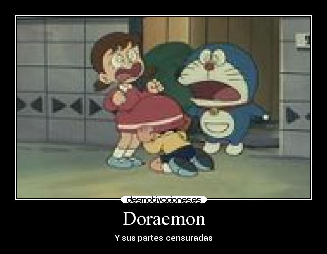 Doraemon - Y sus partes censuradas