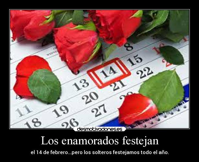 Los enamorados festejan -