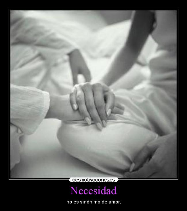 Necesidad -