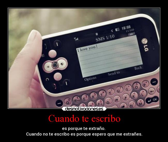 Cuando te escribo -