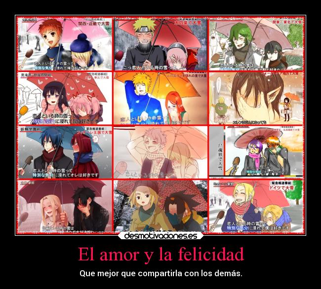 El amor y la felicidad - 
