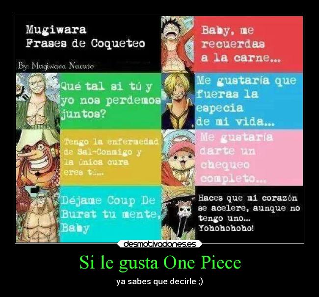 Si le gusta One Piece -