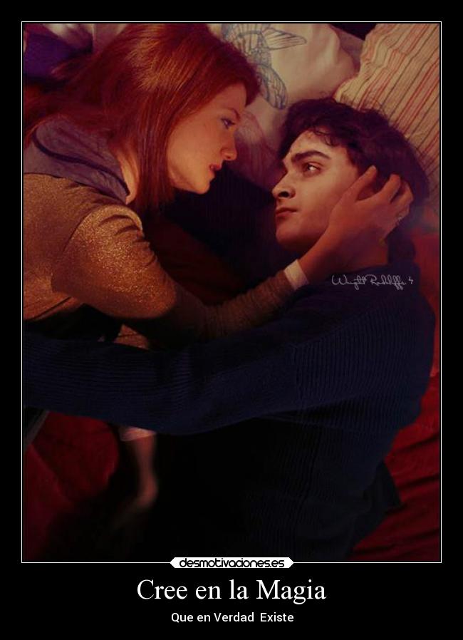 carteles amor harry potter ginny weasley desmotivaciones