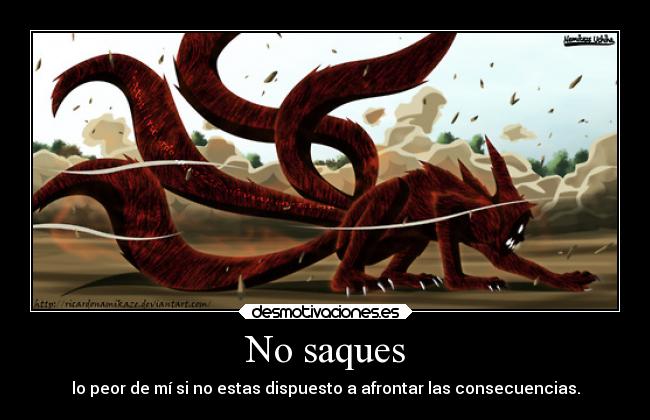 No saques - 